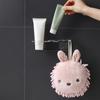 Multifunctional Acrylic Bathroom Comb Holder Wall-Mounted No-Drill Storage Rack Clear Transparent Organizer For Hair