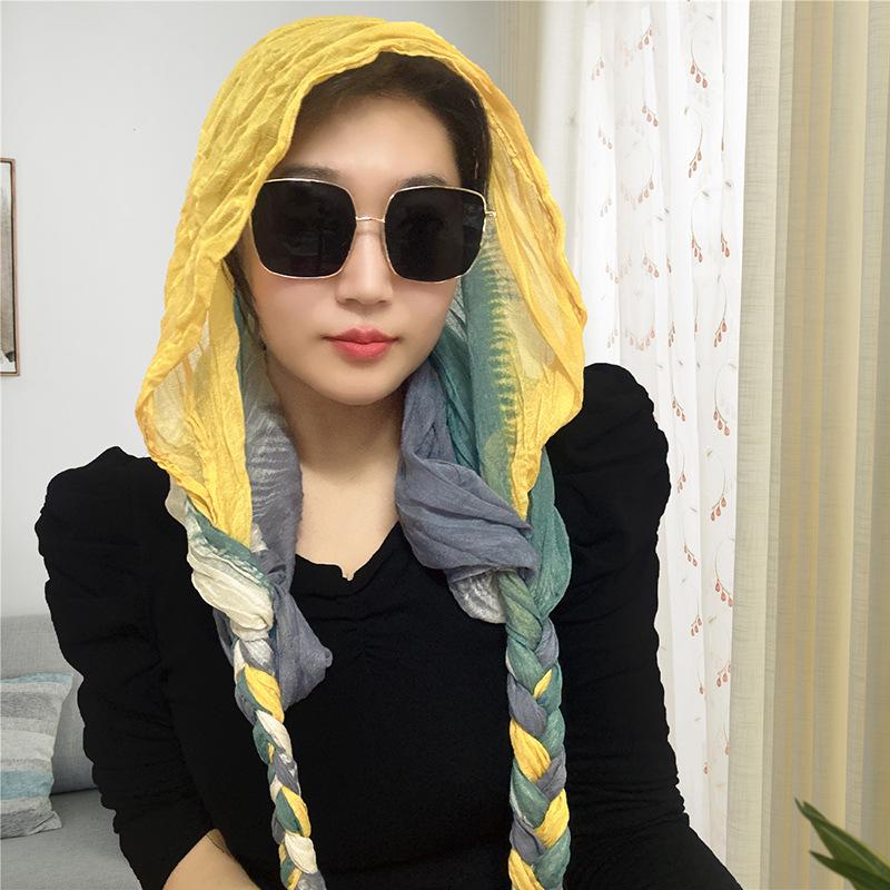 Vielseitiges gerüschtes Stirnband für Mädchen - Modischer Outdoor-Herbst/Winter-Halswärmer