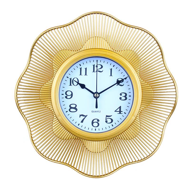 Creative Decorative Clock, Restaurant Silent Art Clock, New Living Room Light Luxury Wall Clock, Modern Minimalist Home
