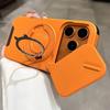 Armor Sliding Ring Holder For Magsasfe Phone Case For iPhone 17 Pro 15 16 14 13 12 11 Pro Max Shockproof Camera Protection Cover