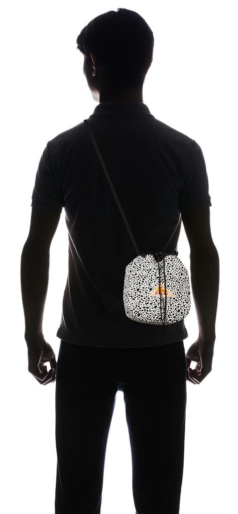 Kelty DP KINCHAKU SHOULDER Beige Dalmatian Shoulder Bag