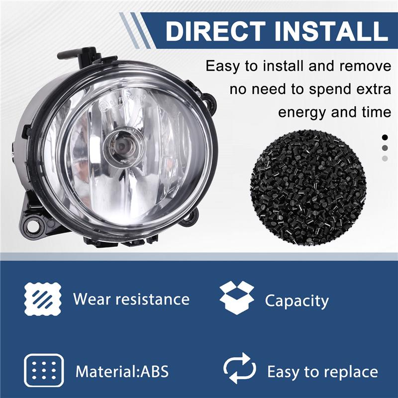 A58X-Fog Light Assembly Front Bumper Foglamp Fog Lamp Foglight For Benz Actros MP4 Truck 2011- Part Numbers 9608200556 96082