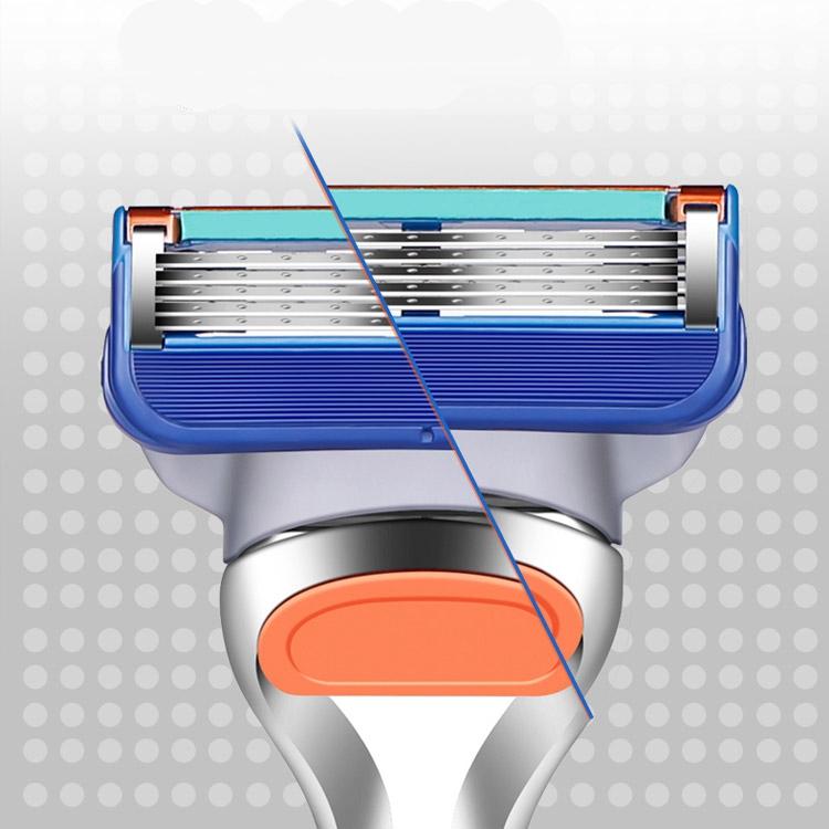 Hidden Hat Razor Buy Five-layer blade razor manual razor male general 5 blade front ...