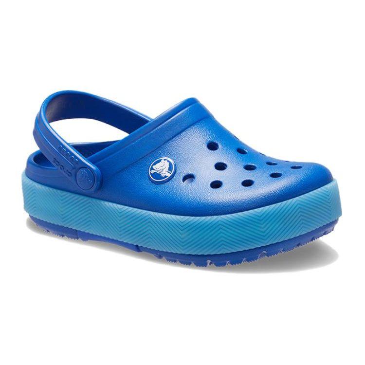 Crocs Resin Casual Versatile Childrens Sandals Kids Sandals Deep-Blue 210465-4PA