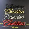 Für Cadillac Buchstaben Escalade CT5 CT6 XT5 XT6 DTS SLS XLR ATS SRX Tiburon Logo Metall Auto Seitenkotflügel Heckaufkleber Zubehör