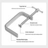 Heavy-Duty Woodworking Clamp Set