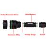 LED Tactical Hunting Flashlight 350LM 600-800 Yards Range C8 Green Red White 1-Mode Torch USB Rechargeable Lantern Lights Set
