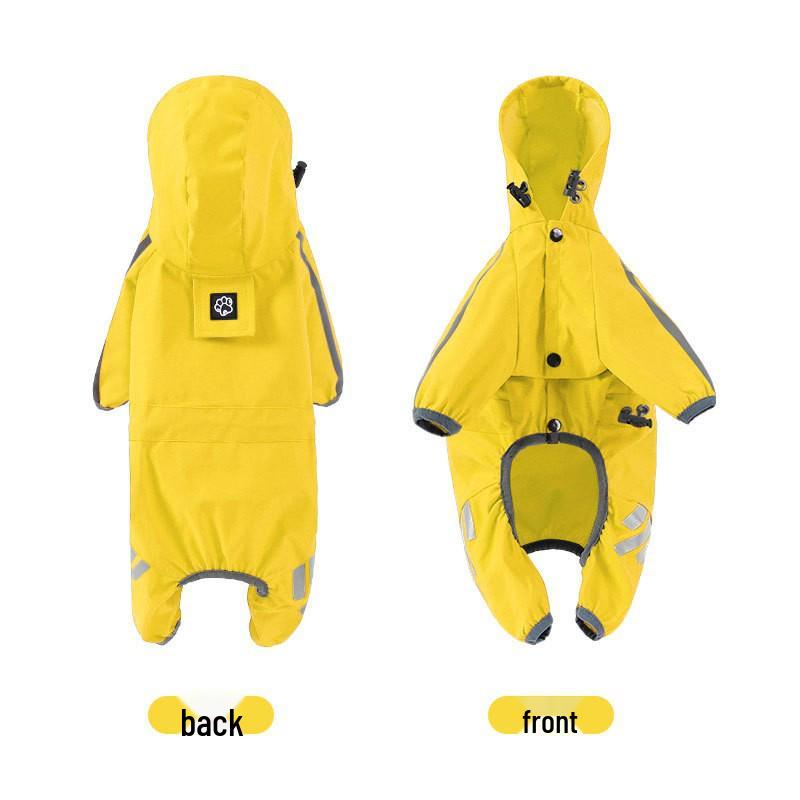 Waterproof Raincoat for Dogs - Large, Medium, Small Pets