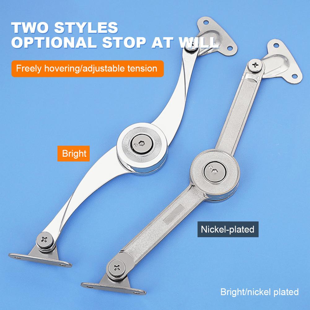 Suport Metalic Rabatabil cu Amortizor pentru Capac, cu Oprire Soft Close în Orice Poziție pentru Dulap