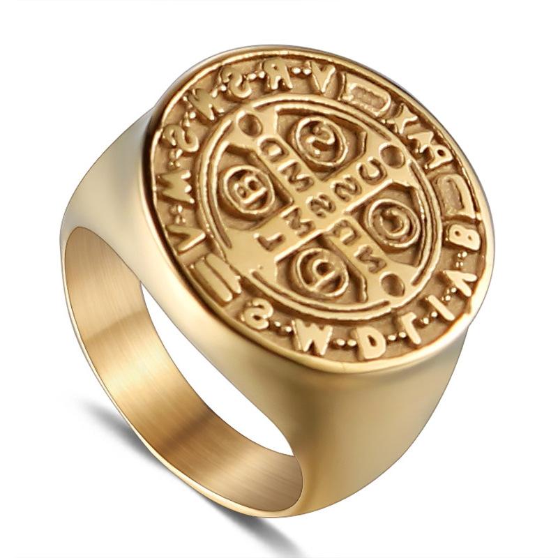 2025 Retro Creative Cross Ring Men's Ring Jewelry Gift