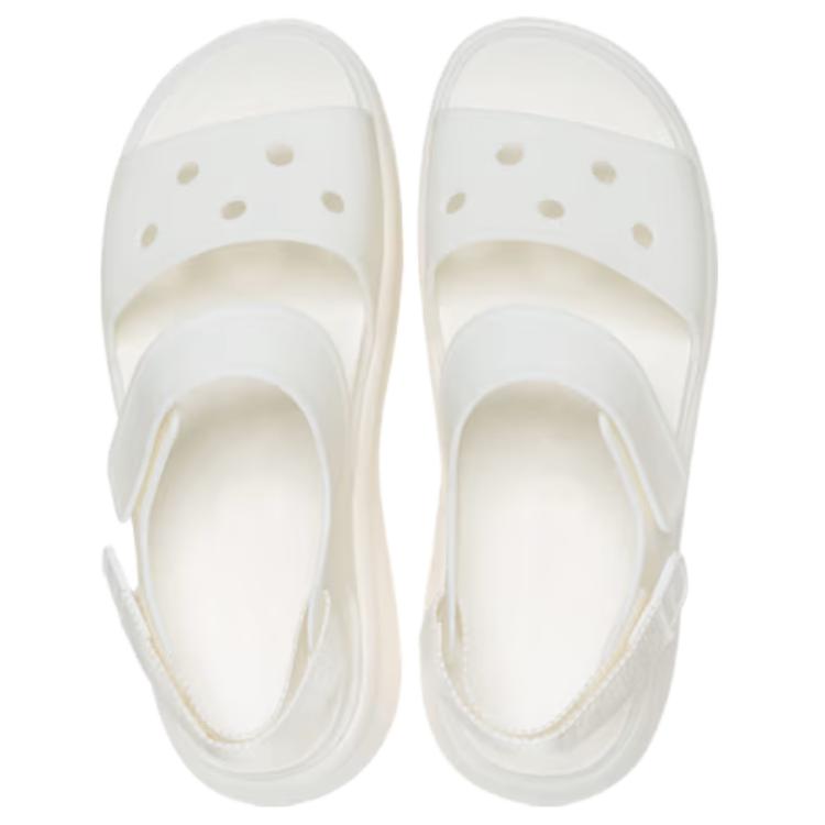 Crocs Soho Y-Strap Sandal Women's Chalk 211755-0WV