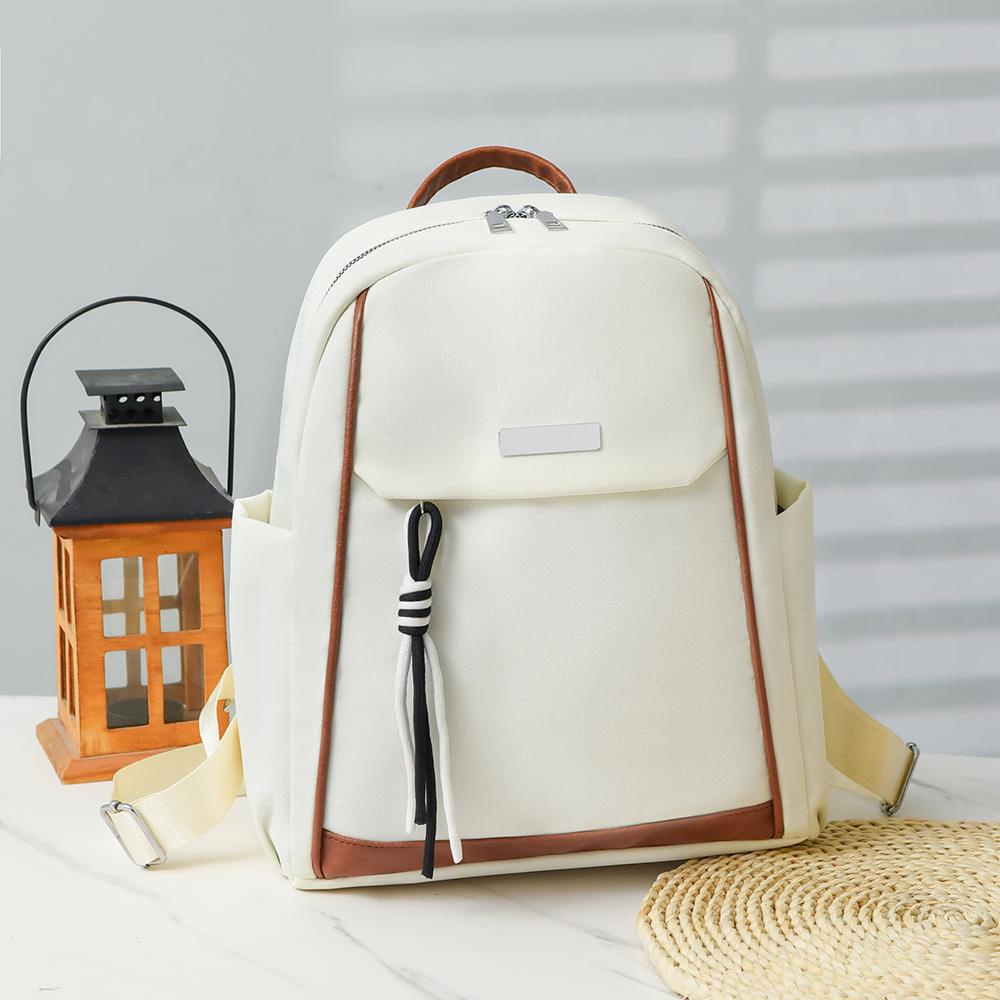 Women's Oxford Backpack Large Capacity Student Schoolbag Lightweight Travel Backpack