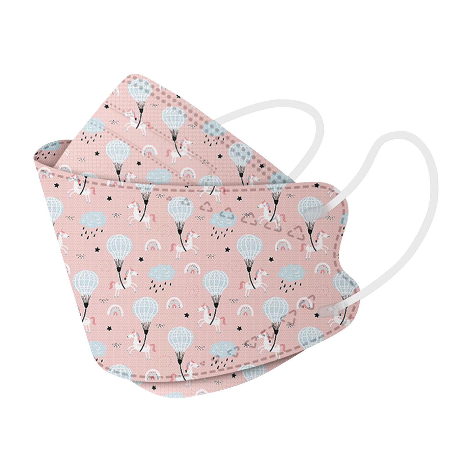 

Детская одноразовая маска из спанлейса с принтом, 10 шт. I разноцветный