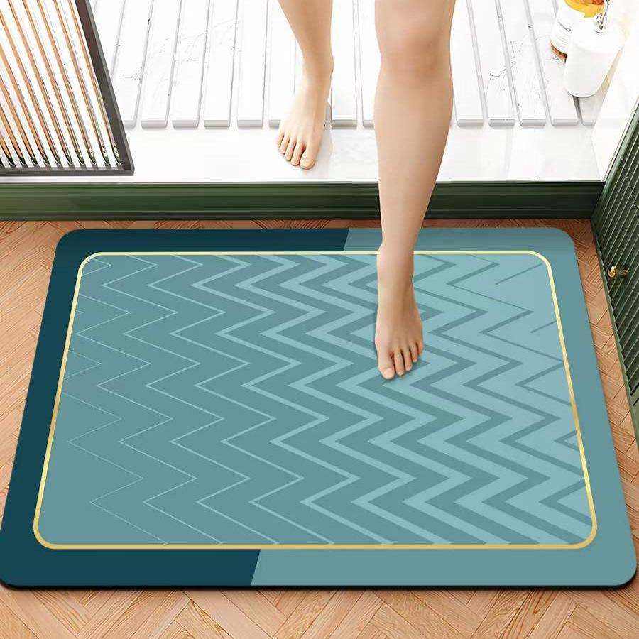 Bathroom Absorbent Floor Mat Bathroom Door Mat Minimalist Home Door Mat