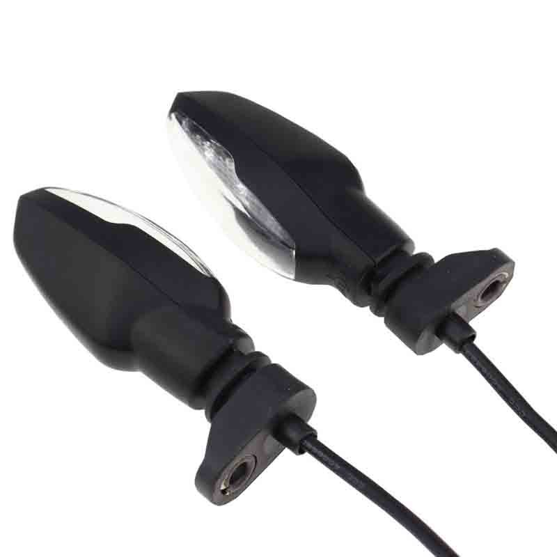 Motorcycle Turn Signal Indicator Lights Blinker Lamp Rear Front For Sport 675 660 800 1200 LED Turn Signal Light Flashing Lamp
