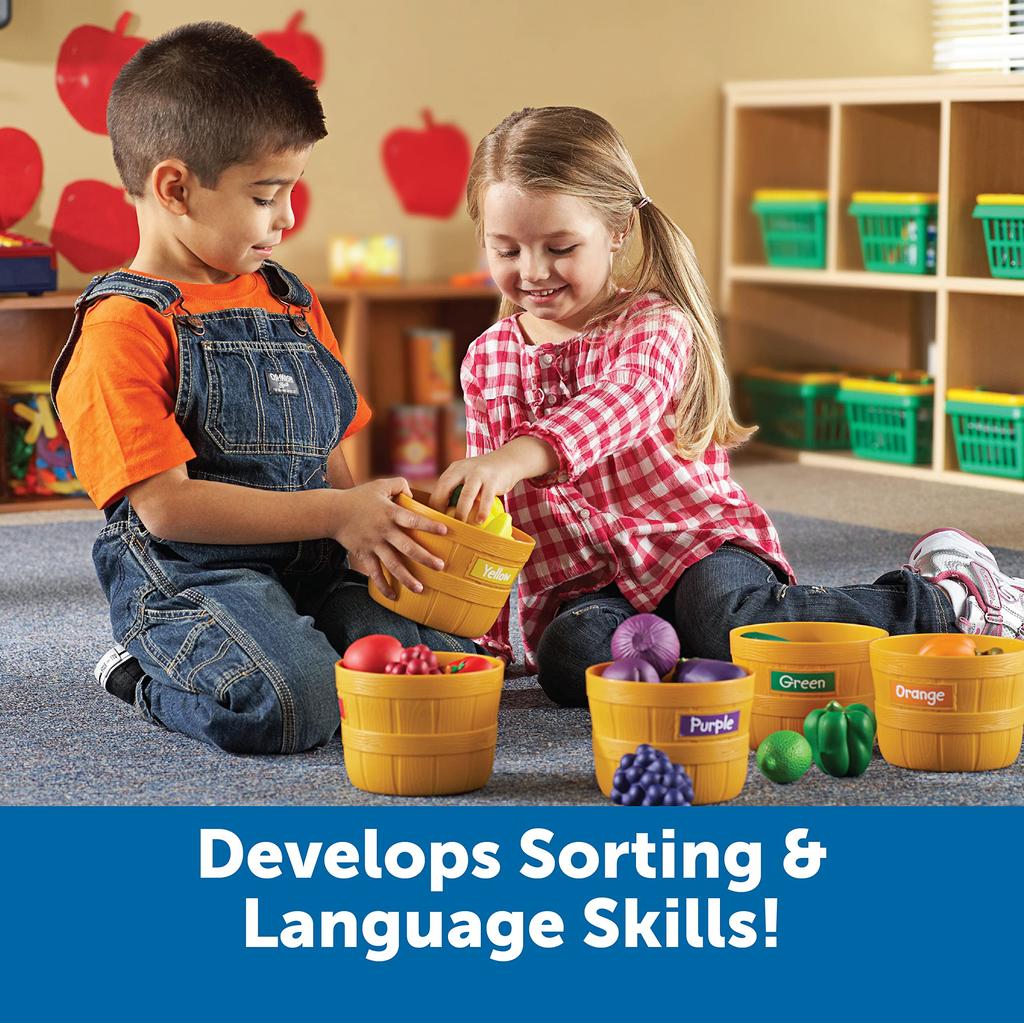 Learning Resources Market Color Sorting Set LER 3060 Farmer's