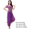 2Pcs/set Charming Sequin Tassels Belly Dance Costume Set Harem Pants Crop Top Sequin Tops Nightclub Stage Dance Wear Festivals