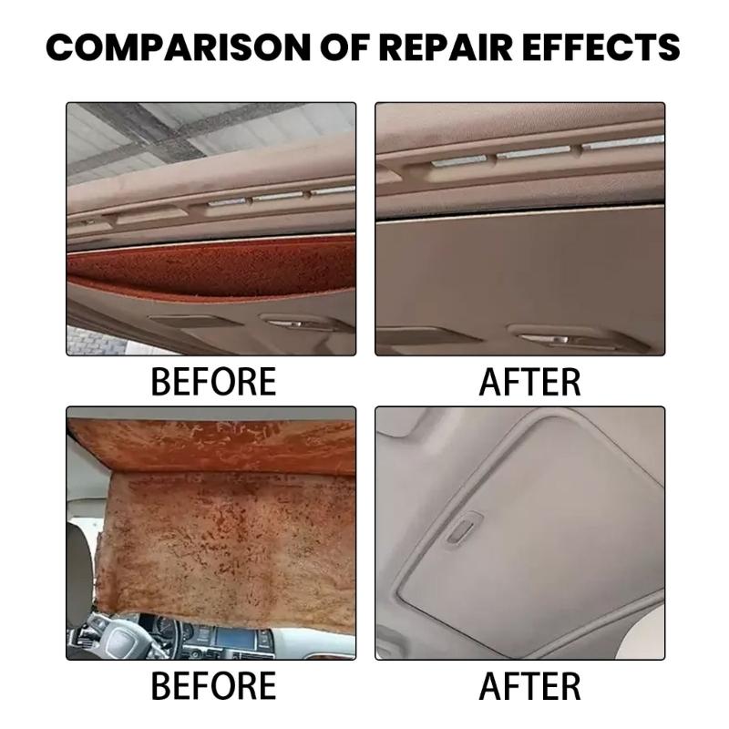 Car Ceiling Liner Care Glues Strong Bonding Waterproof & Heat Resistant  Auto Headliners Adhesive Invisible Finish for Car