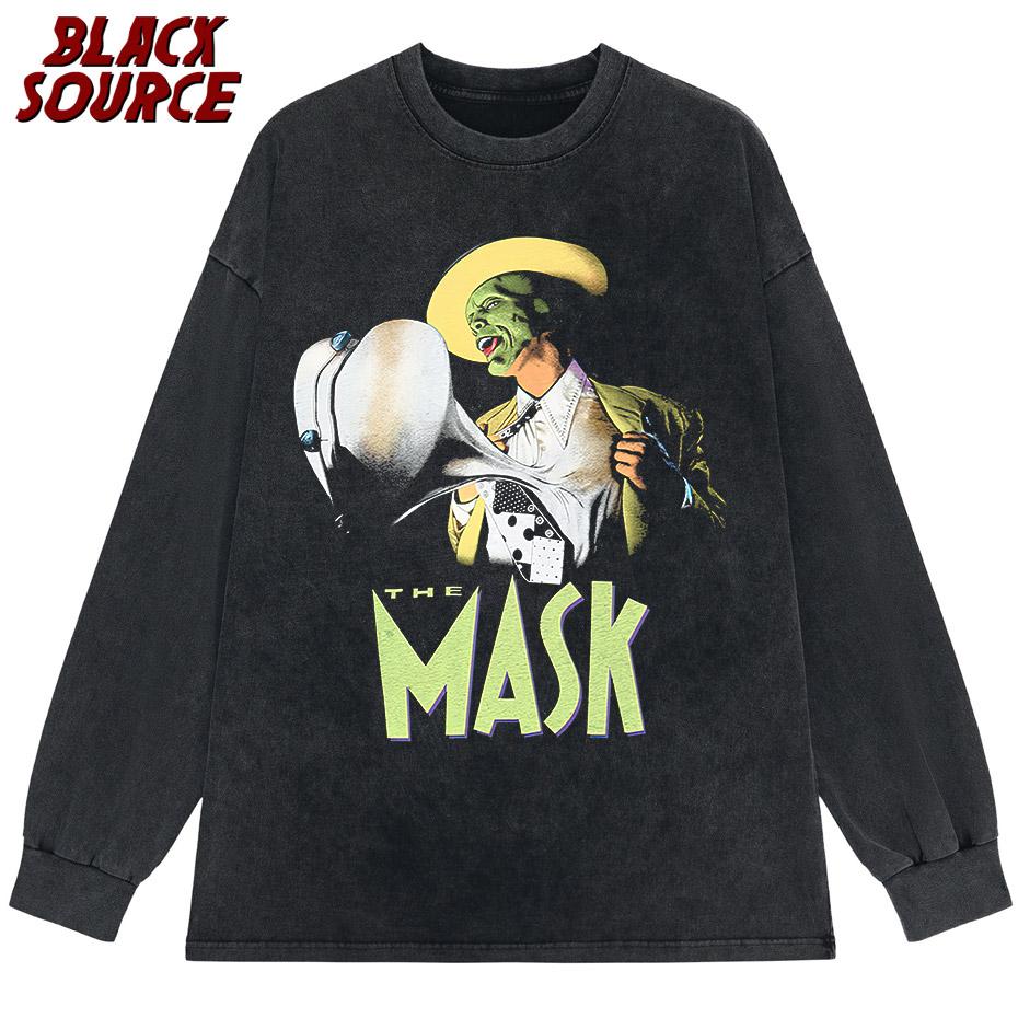 Męska Koszulka Hip Hop Streetwear Parodia Portret Graficzny Nadruk Koszulka Harajuku Top T-shirt Prana Krótki Rękaw Zniszczona Koszulka