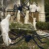 Realistic Halloween Plush Spider Creative Halloween Decoration Gift Giant Fake Spider  Plush Toy