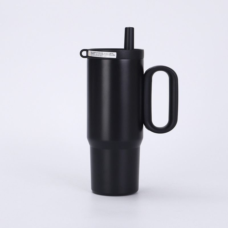 Large-Capacity Thermos Cup for Women, Good-Looking Ice Cup, Portable Car Coffee Cup, Outdoor Sports Water Bottle, Tea Cup