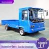 Electric Four-Wheel Flatbed Cargo Truck for Workshop Transfers