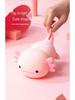 Rechargeable Axolotl Night Light with Timer – Touch-Control Bedside Lamp, Creative Gift