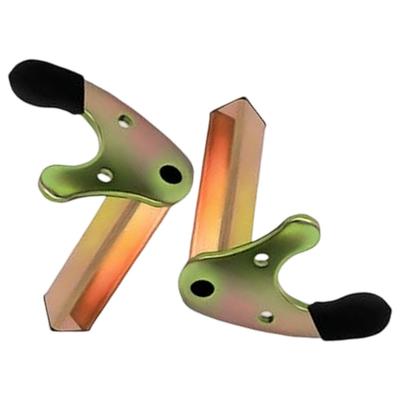 Motorcycle Rear Ushaped Bracket Fork with Reinforced Load Capacity and Leather Protective Case for Maintenance Use