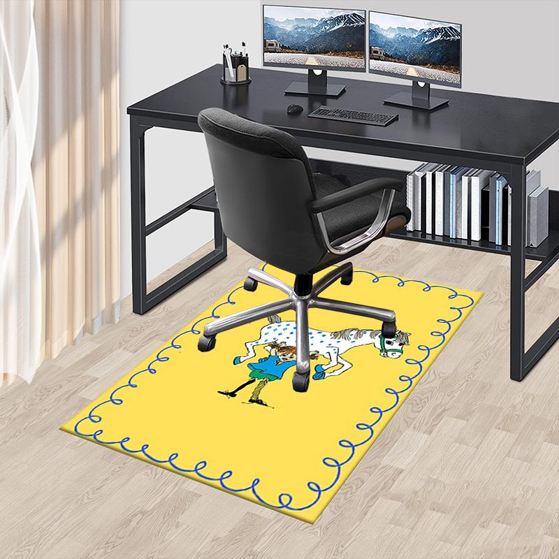 1PC girl horse Extra Large Non Slip Floor carpet, Office, family, bedroom, Studio Large Area Rug Indoor Rugs