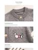 Korean Style Autumn Baby Girls' Onesie - Fashionable Toddler Spring Outfit 100-Day Full Moon Climbing Suit