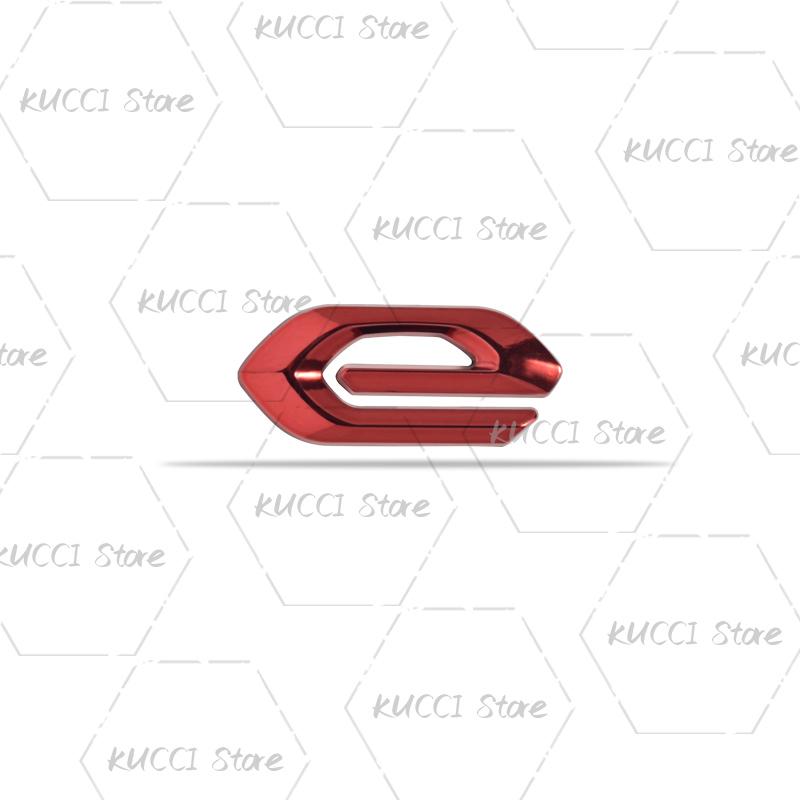 SQOB1 3D Car Sticker E Electric Vehicle Logo Metal Emblem Badge Decals For Peugeot EV 2008 308 306 5008 4008 3008 508 iOn 208 307 RCZ