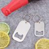 Creative Stainless Steel Kitchen Jar Dinner Travel Bottle Openers Beer Opener Bar Tools Keychain