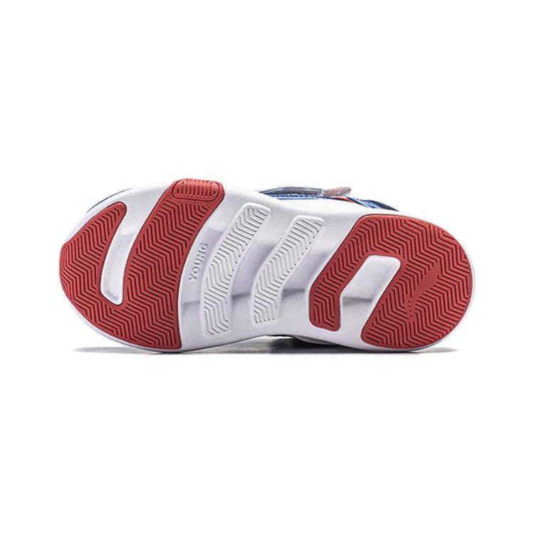 Li-Ning Cloud High-Top Outdoor Shoes Kids Shoes Blue White YKNT150-3