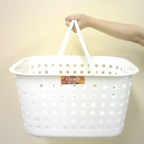 Asvel Grady Basket Medium White 7416-92