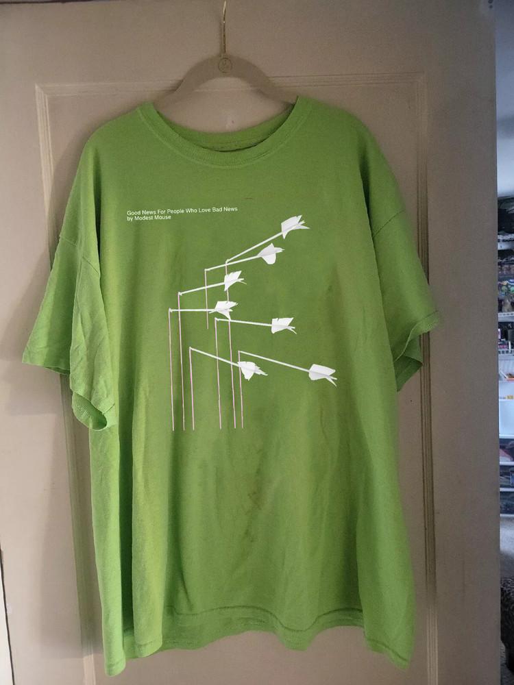 

Modest Mouse Good News for People Who Love Bad News T Shirt Size S5XL Unisex T-Shirt L