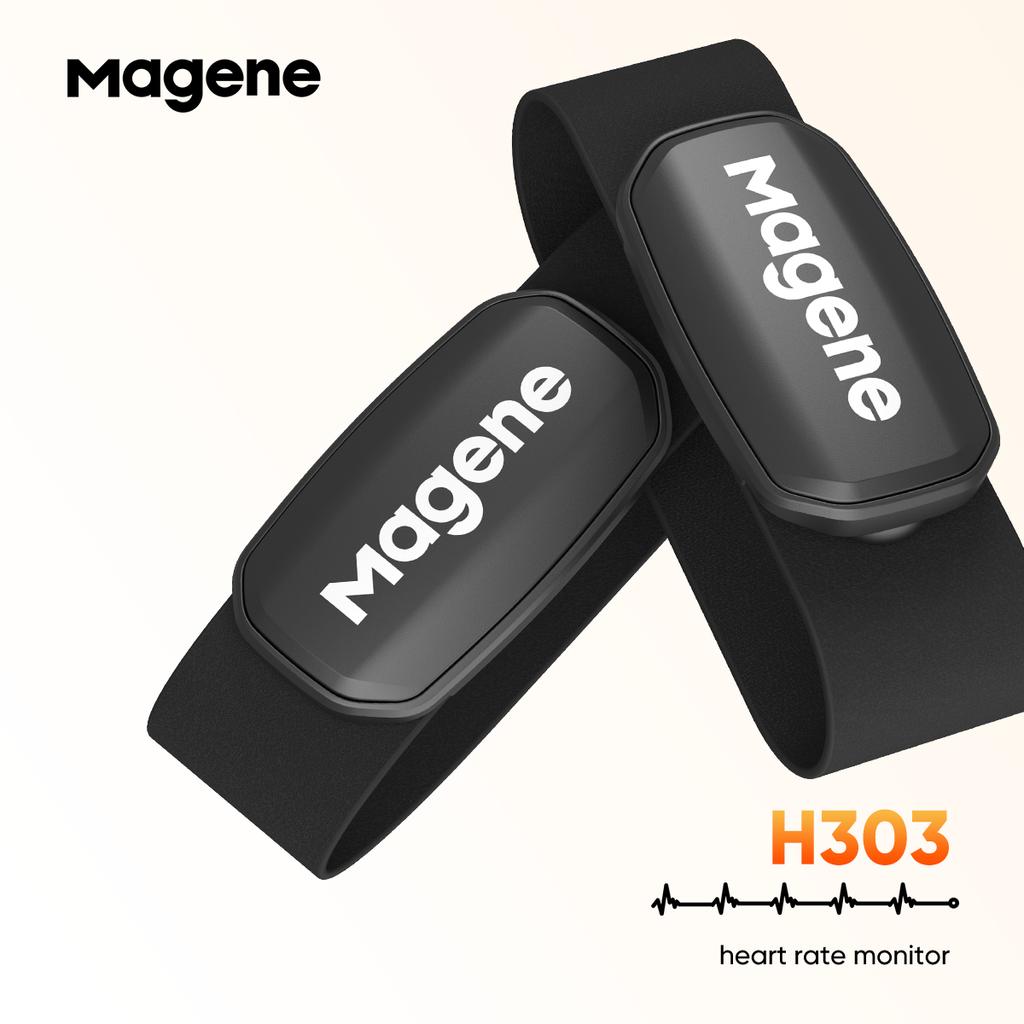 Magene H64 Heart Rate Monitor Mover Bluetooth ANT Sensor With Chest Strap Computer Bike Wahoo Garmin BT Sports