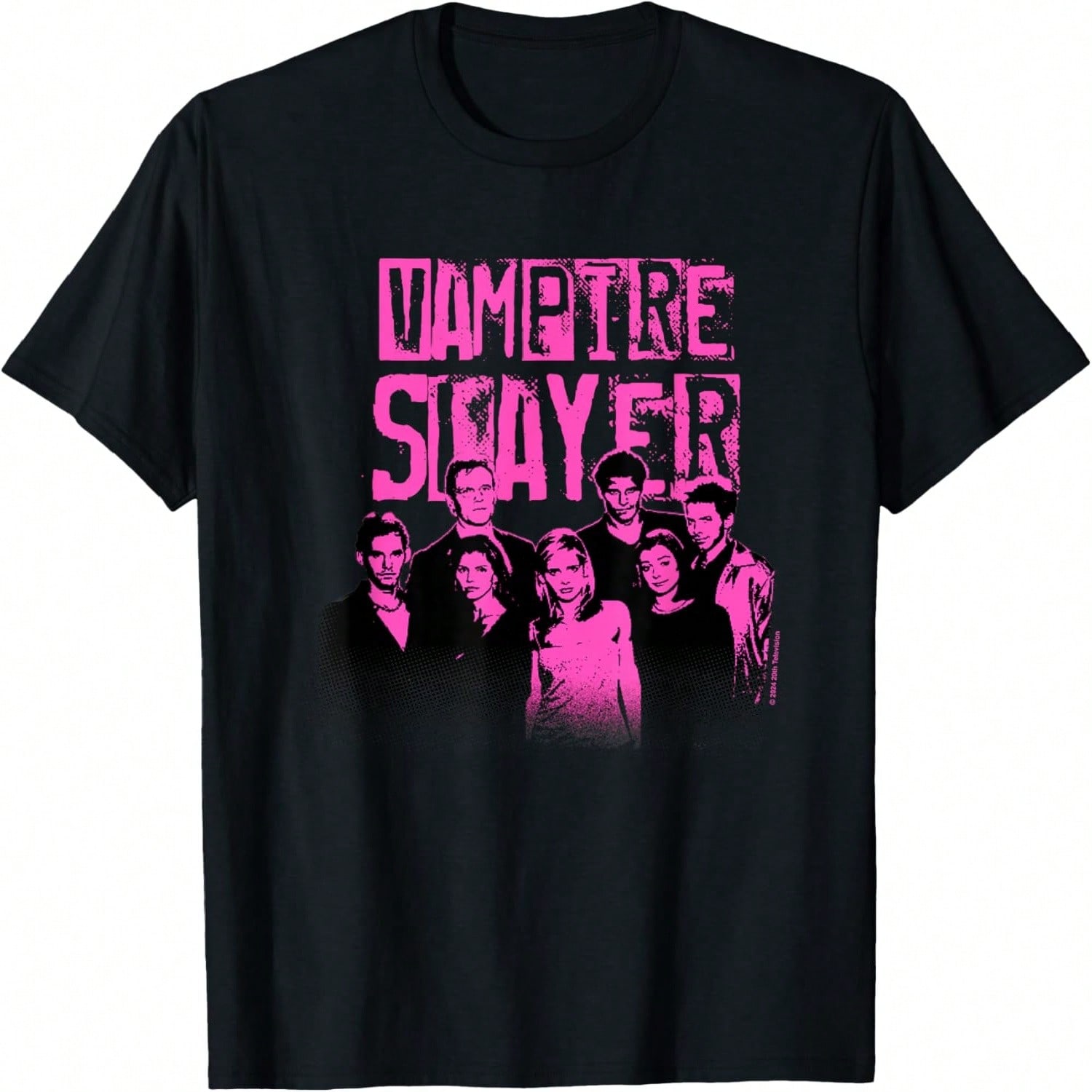 Buffy The Vampire Slayer Group Shot Vintage Chest Poster T-Shirt S разноцветный