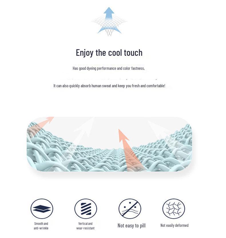 Men's Summer Short-Sleeve Lapel T-Shirt - Casual, Solid Color, Breathable, Cool, Ideal for All Ages