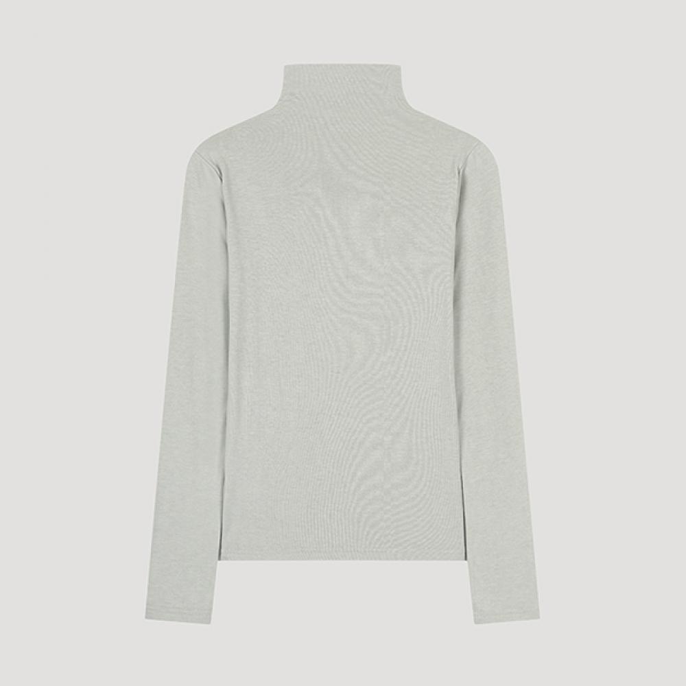 

She S miSS Slim TurTleneck T ShirT SajTSo42010 Lg light gray/66