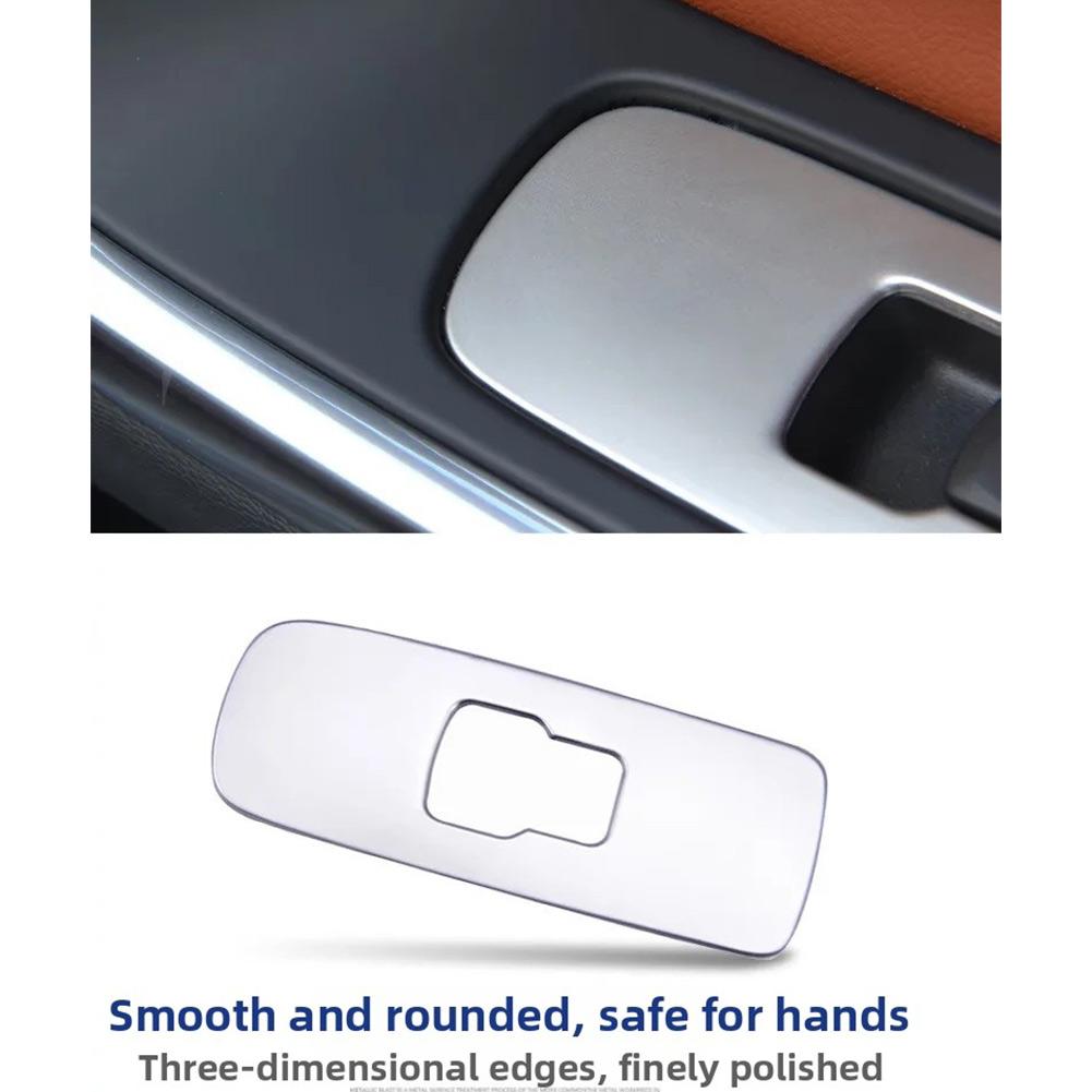 Stainless Steel Window Switch Panel Cover Sticker For Volvo XC60 S60 2009-2019 Car Interior Decoration Accessories