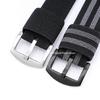 18mm 20mm 22mm 24mm Nylon Watch Band for Seiko Army Military Woven Elastic Strap Quick Release Wristband Men's Sport Watch Bands