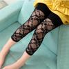 Sommerleggings für Mädchen Kinder Caprihosen Dünne Spitzen- und Spitzenleggings Neuer Stil