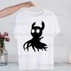 Hollow Knight Ghost Knight Game Skull T Shirt Fashion Tshirt Summer Mens Novelty Short Sleeve T-shirt Men Funny Tops