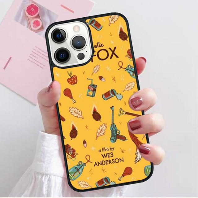 Fox clever vignette Phone Case Cover For iPhone 17 Air 15 16 14 13 12 Pro Max 11 Pro Max Plus Coque Shell