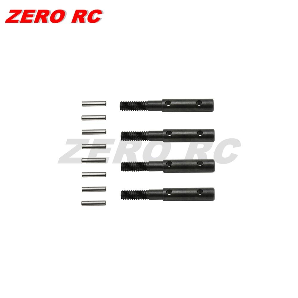 Heavy Duty Universal Front Rear Joint Axle CVD Drive Shaft Dogbone Portal Output Gear For 1/10 Axial SCX10 Metal Portal Axles