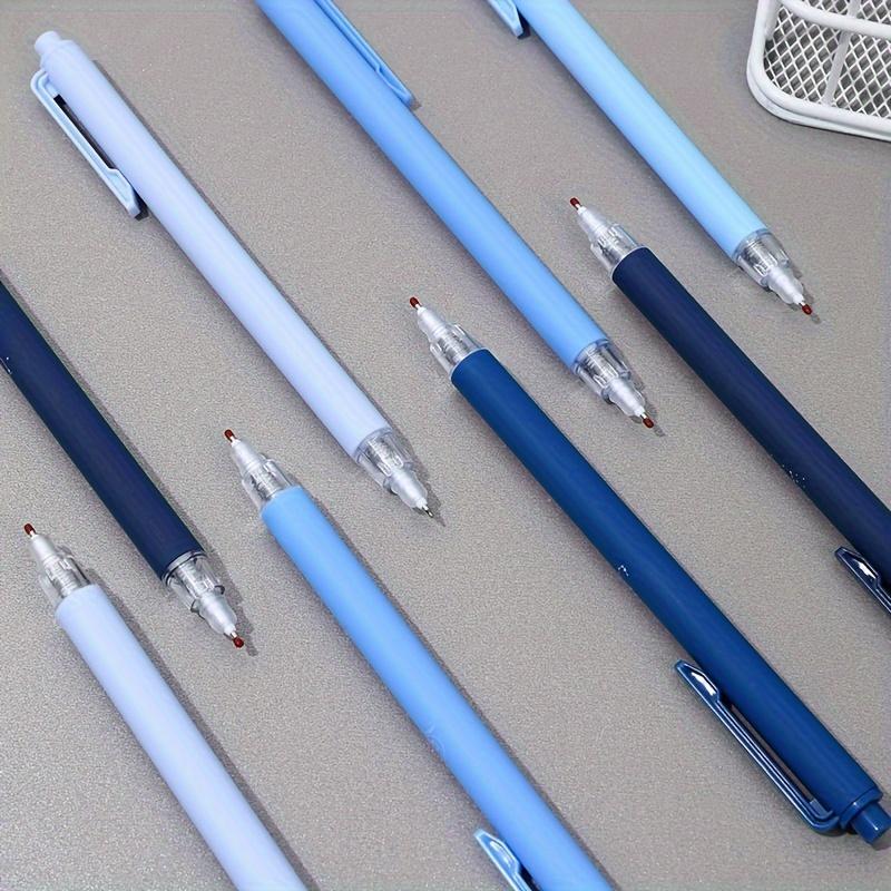 5 Pcs Minimalist Style Gel Pen Ballpoint Pens, 0.5mm Black Signature Pens, Office and Learning Supplies (black Ink)