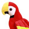 Cartoon Parrot Figure Toy Macaw Pillow Bird Stuffed Animal for Party Favors Room Decoration Children