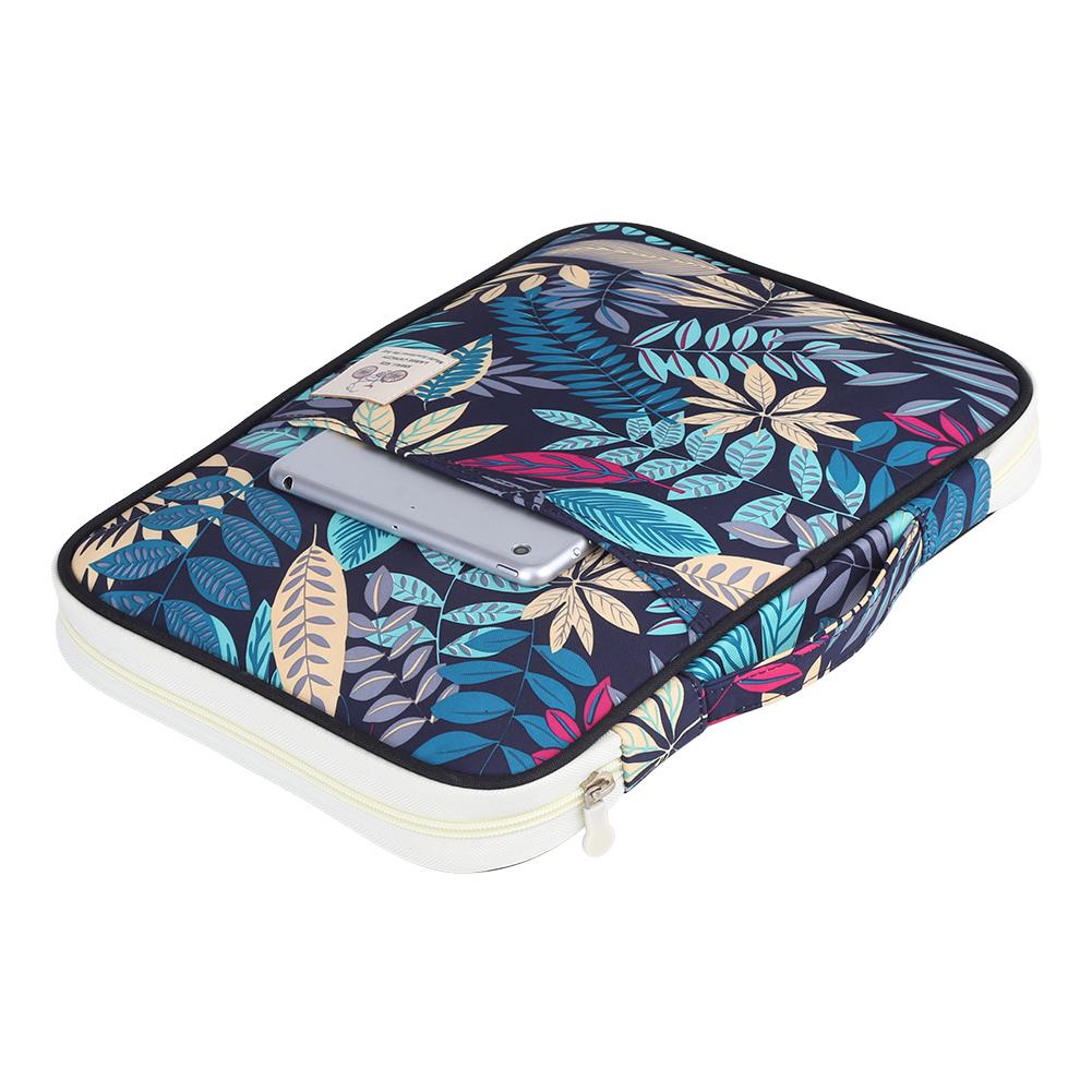 2Types A4 Document Bag File Folder Portfolio Organizer Computer Notebook Zippered Case