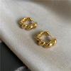 Xiaomi 925 Sterling Silver Vintage Gold Interware Earrings For Women Trendy Earring Jewelry Prevent Allergy Party Accessories Gift