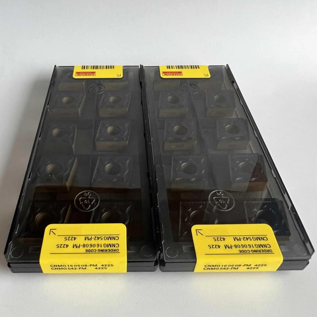 Original Sandvik / CNMG160608-PM 4225 / CNC lathe carbide blade 10 Pcs